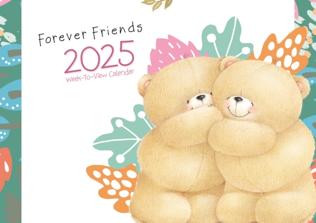 Forever Friends Week-to-View Planner A4 Calendar 2025
