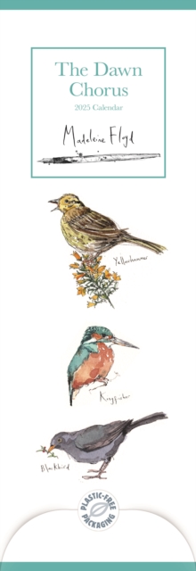 Madeleine Floyd,The Dawn Chorus Slim Calendar 2025