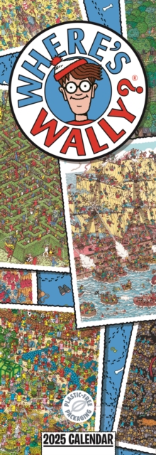 Where's Wally Slim Calendar 2025