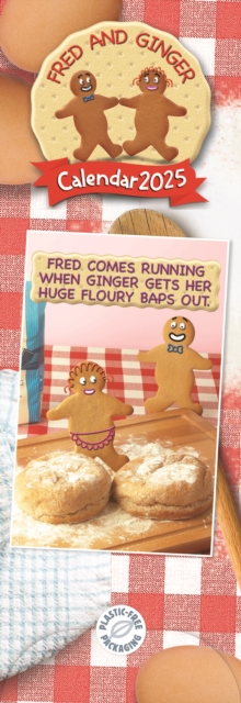 Fred & Ginger Slim Calendar 2025