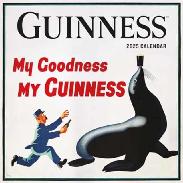 Guinness, Poster Art Square Wall Calendar 2025