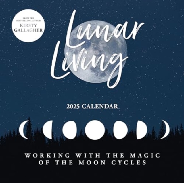Lunar Living Square Wall Sunday Start Calendar 2025