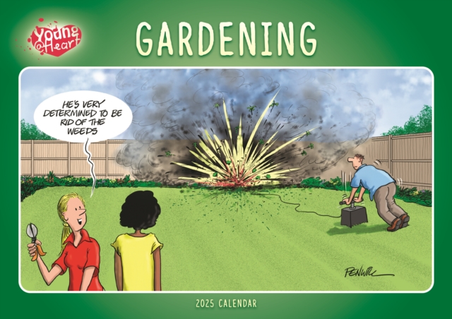 Gardening, Young At Heart A4 Calendar 2025