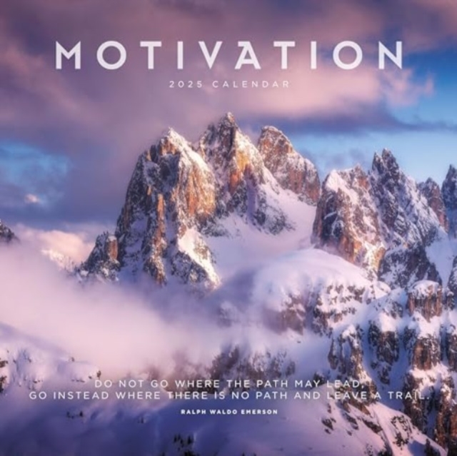 Motivation Square Wall Calendar 2025