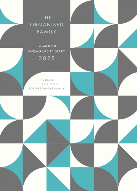 Organised Family (Geometric) Planner A5 Diary 2025