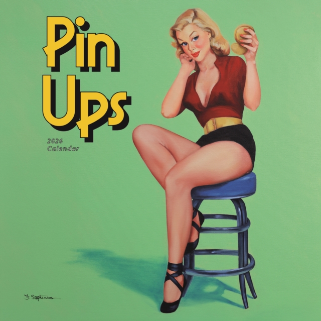 Pin Ups Square Mini Calendar 2026