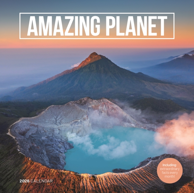 Amazing Planet Square Wall Calendar 2026