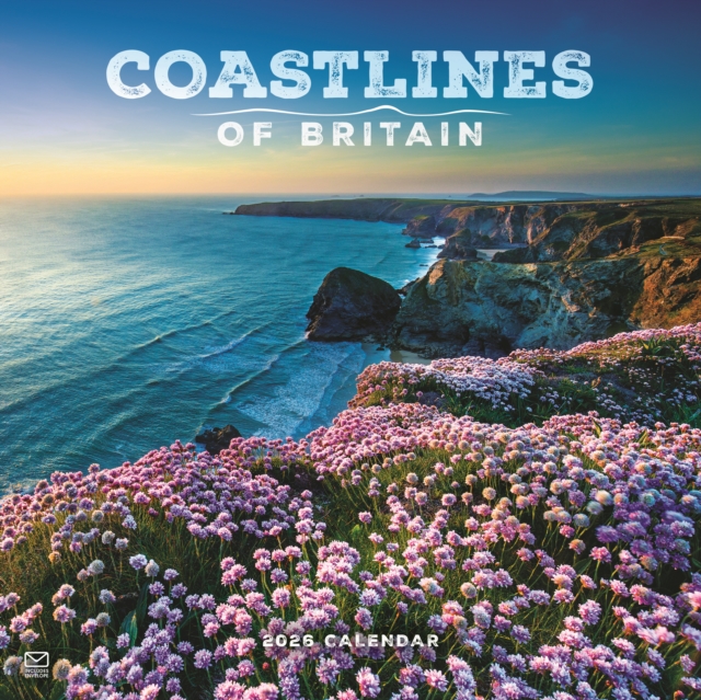 Coastlines Of Britain Square Wall Calend