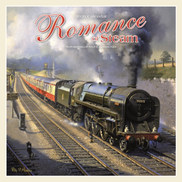 Romance Of Steam Square Wall Calendar 20