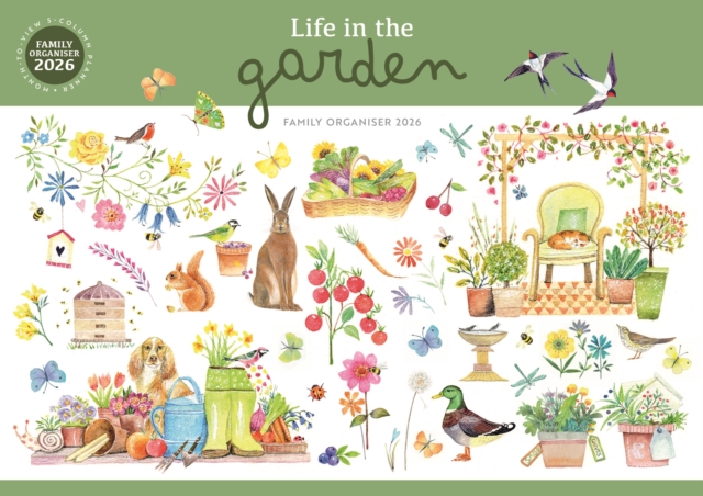 Life In The Garden Planner A4 Calendar 2