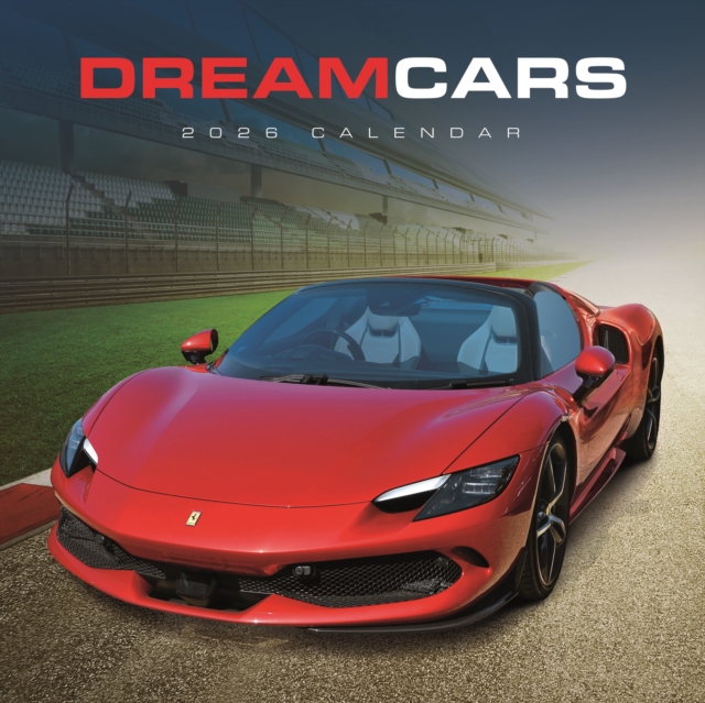 Dream Cars Wiro Wall Calendar 2026