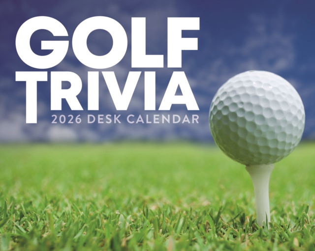 Golf Trivia Box Calendar 2026