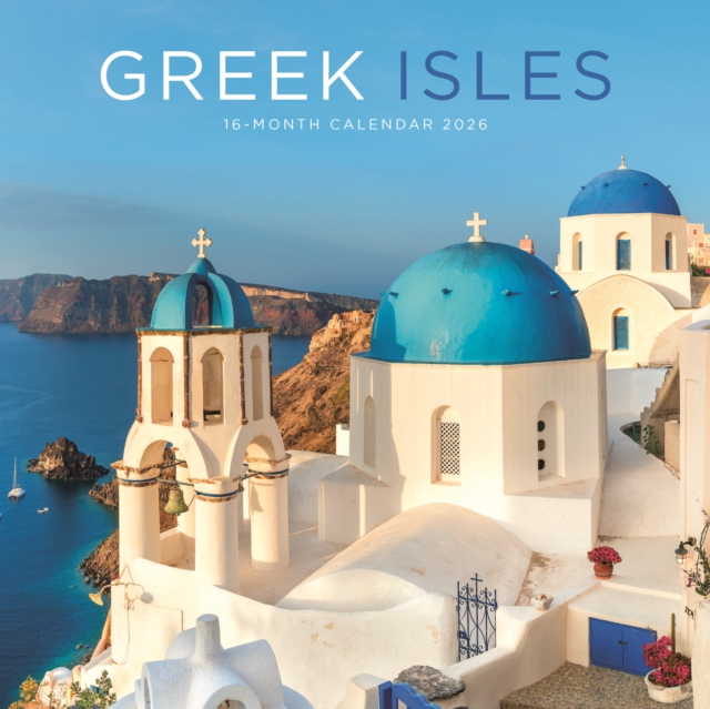 Greek Isles Square Mini Sunday Start Cal