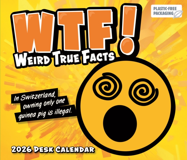 Wtf Weird True Facts Box Calendar 2026