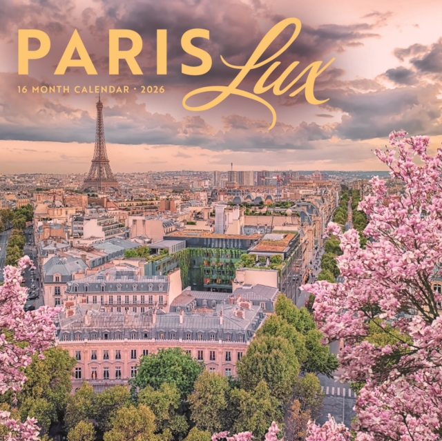 Paris Lux Square Mini Sunday Start Calen