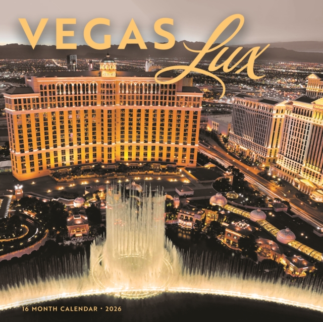 Vegas Lux Square Wall Sunday Start Calen