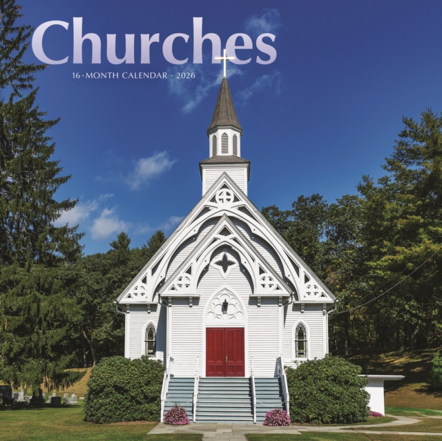 Churches Square Wall Sunday Start Calend