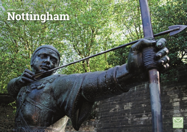 Nottingham A4 Calendar 2026