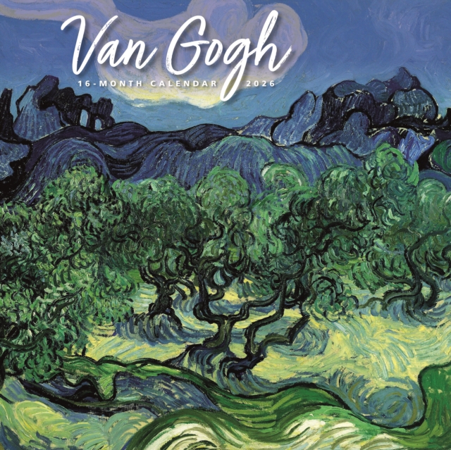 Van Gogh Square Wall Sunday Start Calend