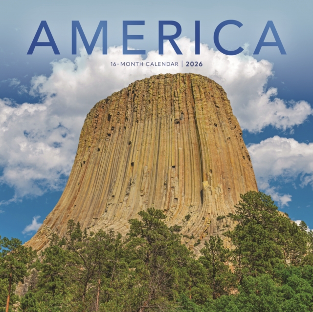 America Square Wall Sunday Start Calenda