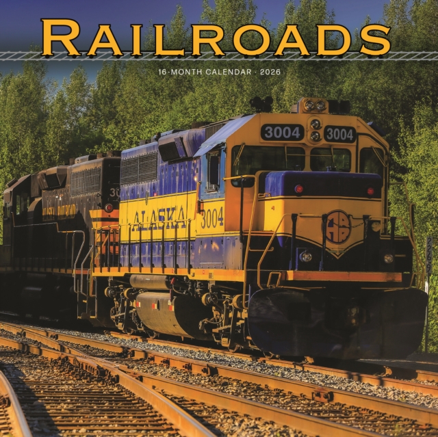 Railroads Square Wall Sunday Start Calen