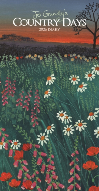 Jo Grundy Country Days Deluxe Slim Diary 2026