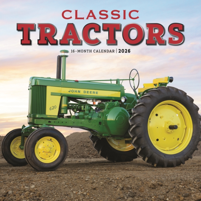 Classic Tractors Square Wall Sunday Star