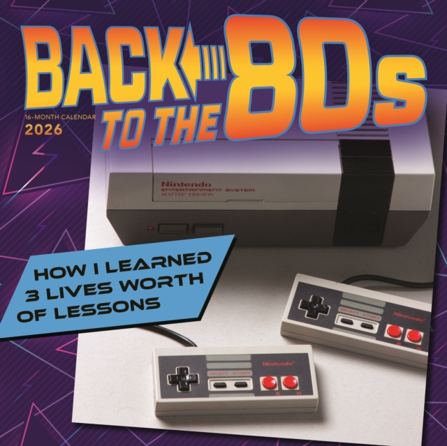 Back To The 80S Square Wall Sunday Start