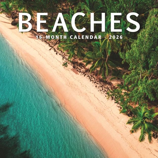 Beaches Square Wall Sunday Start Calenda