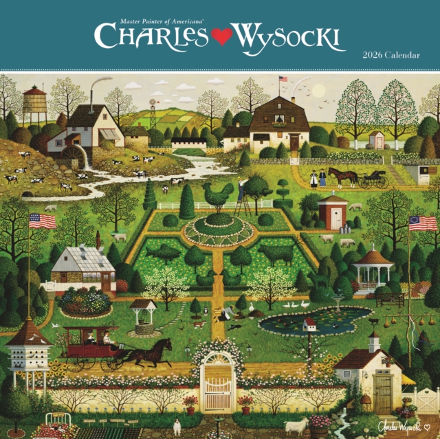 Charles Wysocki Americana Square Mini Su