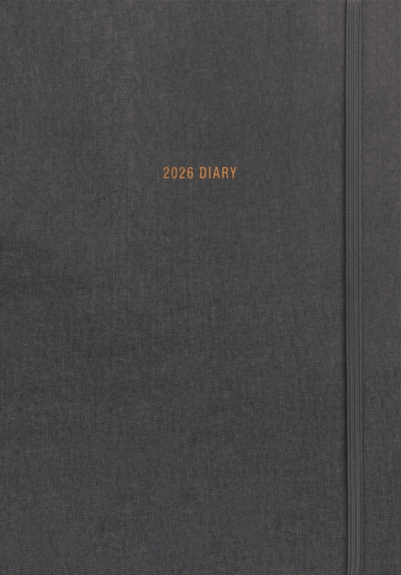 Charcoal A5 Diary 2026