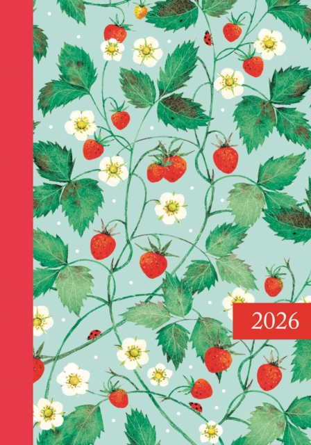 Strawberry Floral A6 Diary  2026