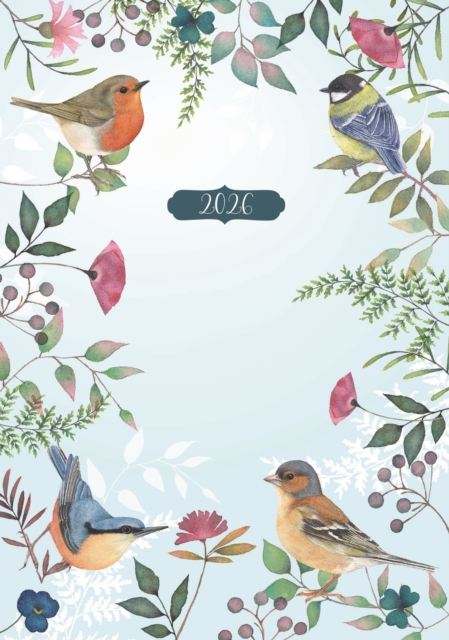 Vintage Garden A5 Diary 2026