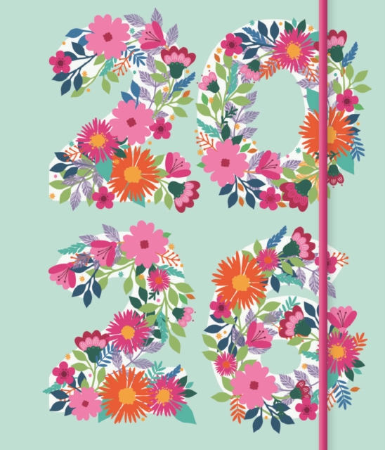Floral Numbers Pocket Diary 2026