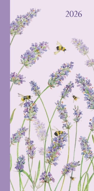Lavender Deluxe Slim Diary 2026