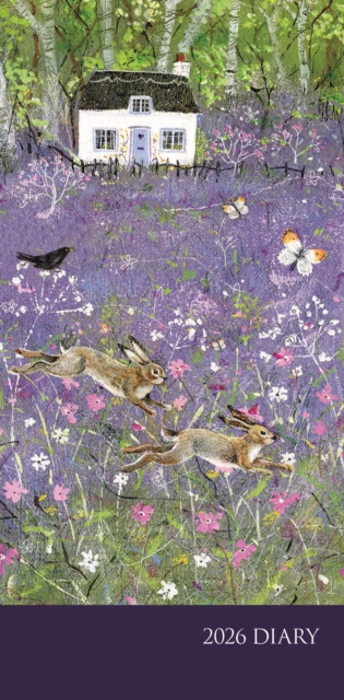 Bluebell Cottage Deluxe Slim Diary 2026