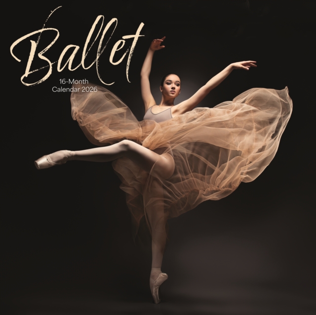 Ballet Square Wall Sunday Start Calendar