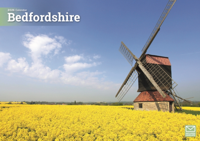 Bedfordshire A4 Calendar 2026