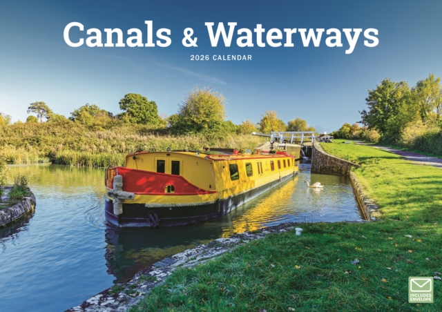 Canals Waterways A4 Calendar 2026