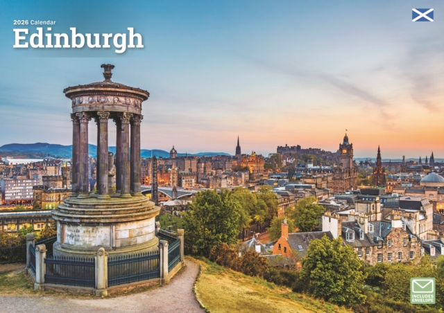 Edinburgh A4 Calendar 2026
