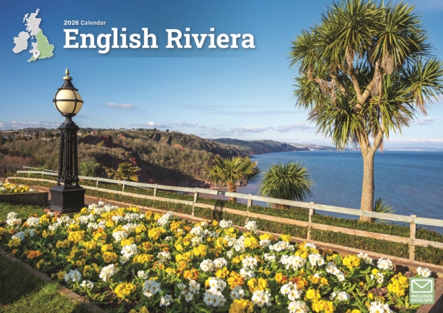 English Riviera A4 Calendar 2026
