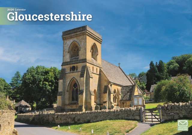 Gloucestershire A4 Calendar 2026