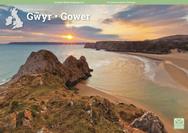 Gower A4 Calendar 2026
