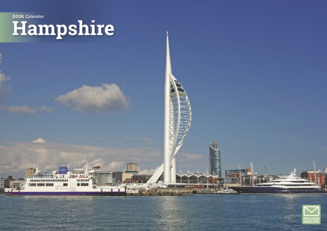 Hampshire A4 Calendar 2026
