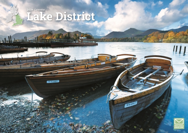 Lake District A4 Calendar 2026