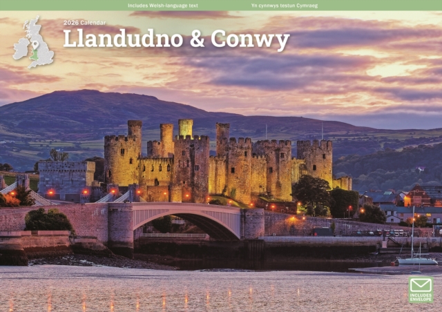 Llandudno & Conwy A4 Calendar 2026