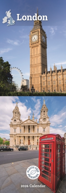 London Slim Calendar 2026