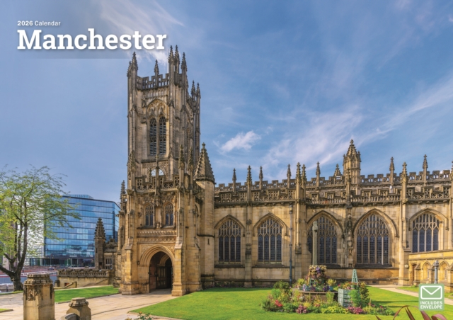 Manchester A4 Calendar 2026