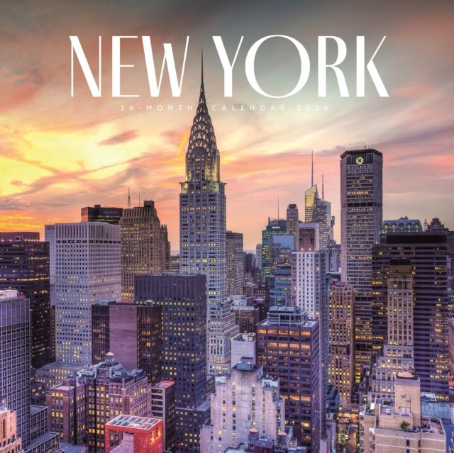 New York Square Wall Sunday Start Calend