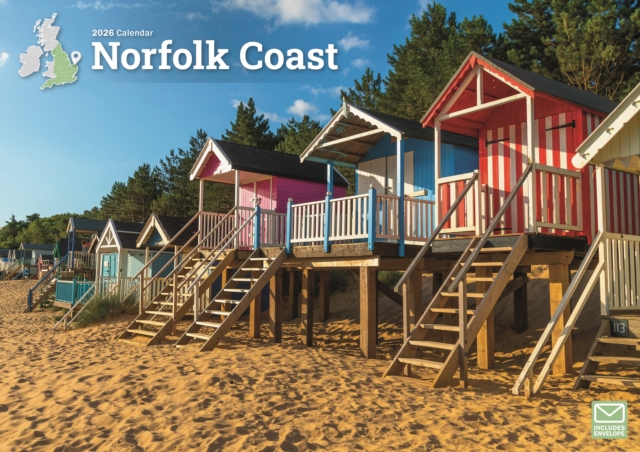 Norfolk Coast A4 Calendar 2026